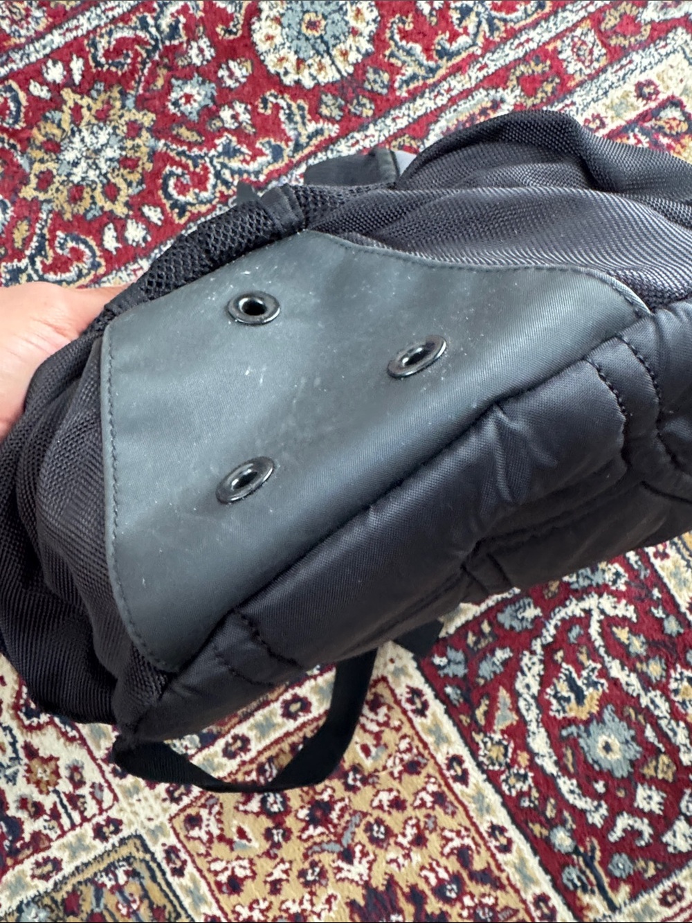 Oakley Black Utility Backpack with Buckle Straps Mini RARE - Picture 16 of 16